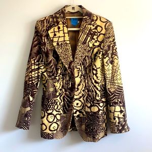 Vintage Jeans de Christian Lacroix corduroy blazer